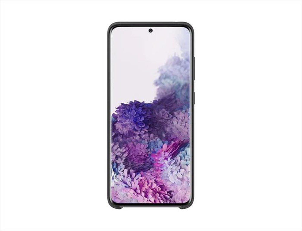 "SAMSUNG - SILICONE COVER BLACK GALAXY S20-Nero"