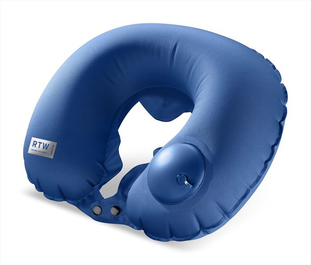 "CELLULARLINE - RTWDREAMB Cuscino gonfiabile da collo con mini bag-Blu"