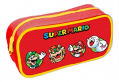 PYRAMID - Astuccio Super Mario Character Circles SR73309-Rosso