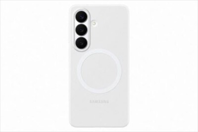 SAMSUNG - Custodia Silicone Magnet per S26-White