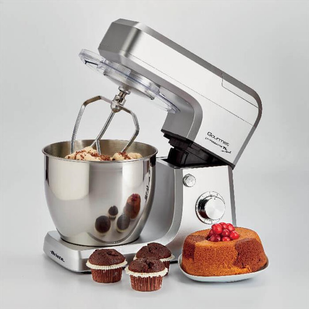"ARIETE - 1598/1 Gourmet Professional 7L Metal Impastatrice-metal"