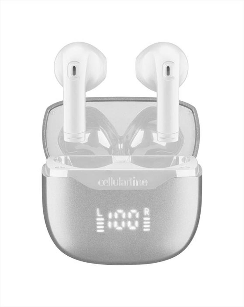 Immagine del prodotto CELLULARLINE - Auricolare bluetooth BTCOREPROTWSW-Bianco