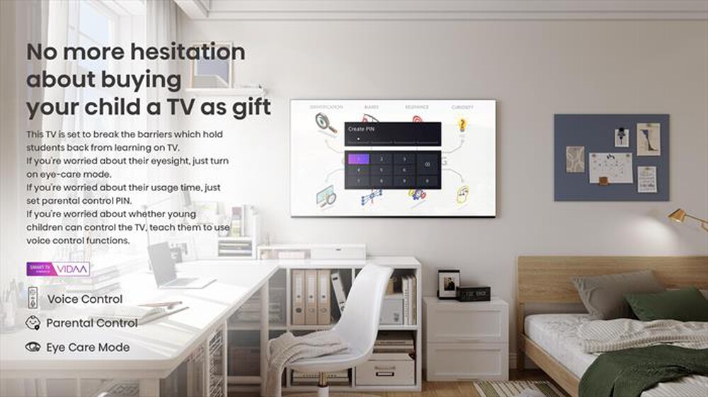 Immagine del prodotto HISENSE - Smart TV OLED UHD 4K 55" 55A85N-BLACK