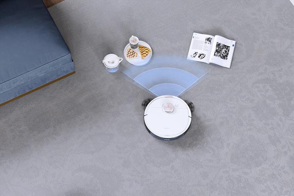 "ECOVACS - T8 ROBOT ASPIRAPOLVERE ECOVACS DEEBOT OZMO-Bianco"