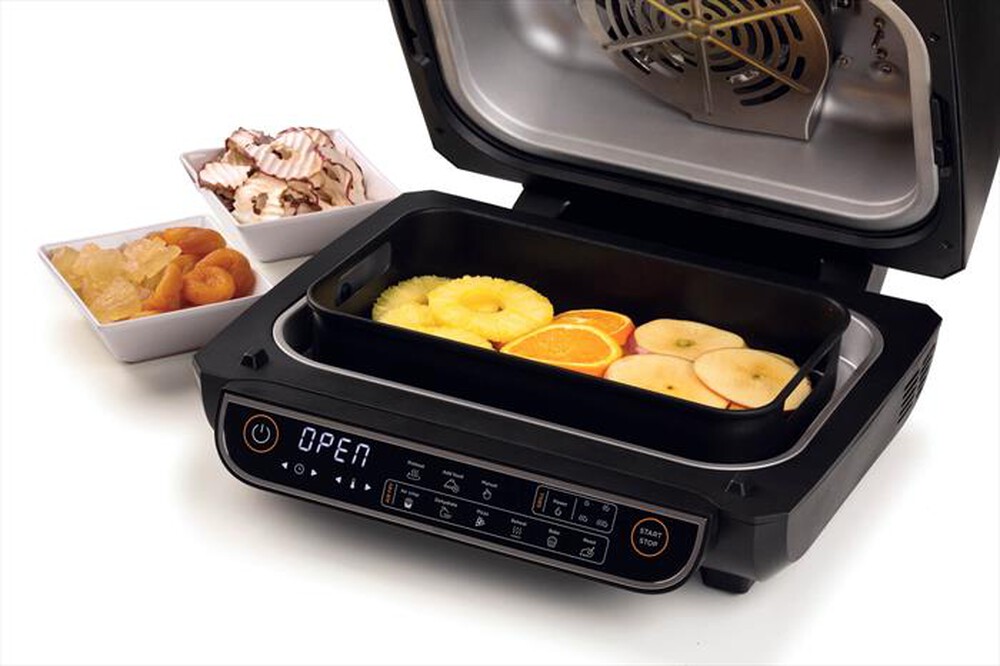"ARIETE - 4635/00 FRIGGITRICE AD ARIA E BISTECCHIERA-Black"