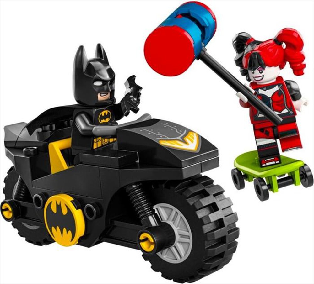 "LEGO - SUPERHEROES BATMAN CONTRO HARLEY QUINN - 76220-Multicolore"