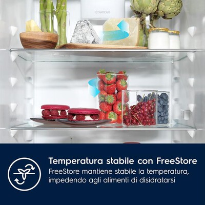 ELECTROLUX - Frigorifero combinato ECB7TE70S Classe E 376 lt