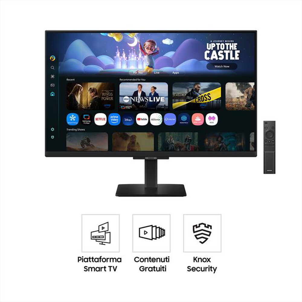 Immagine del prodotto SAMSUNG - Monitor LCD 27" M5 - M50F-Black