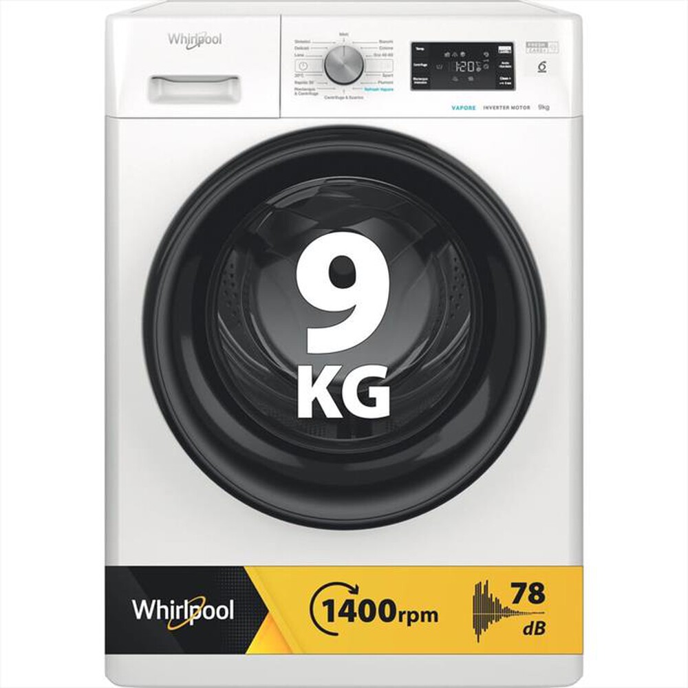 Immagine del prodotto WHIRLPOOL - Lavatrice FFB 9479 BV IT 9 Kg Classe A