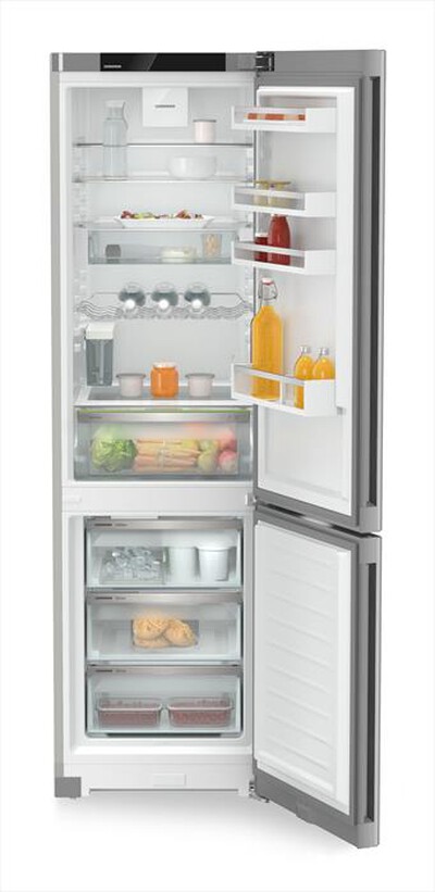 LIEBHERR - Frigorifero combinato CNSFD 5743-20 Classe D-SteelFinish / Silver