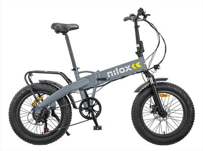 NILOX - J4 PLUS PIGHEVOLE-Grigio cemento