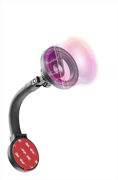 CELLULARLINE - Display Supporto auto Magsafe MAGSFHOLDERSCREENK-Nero