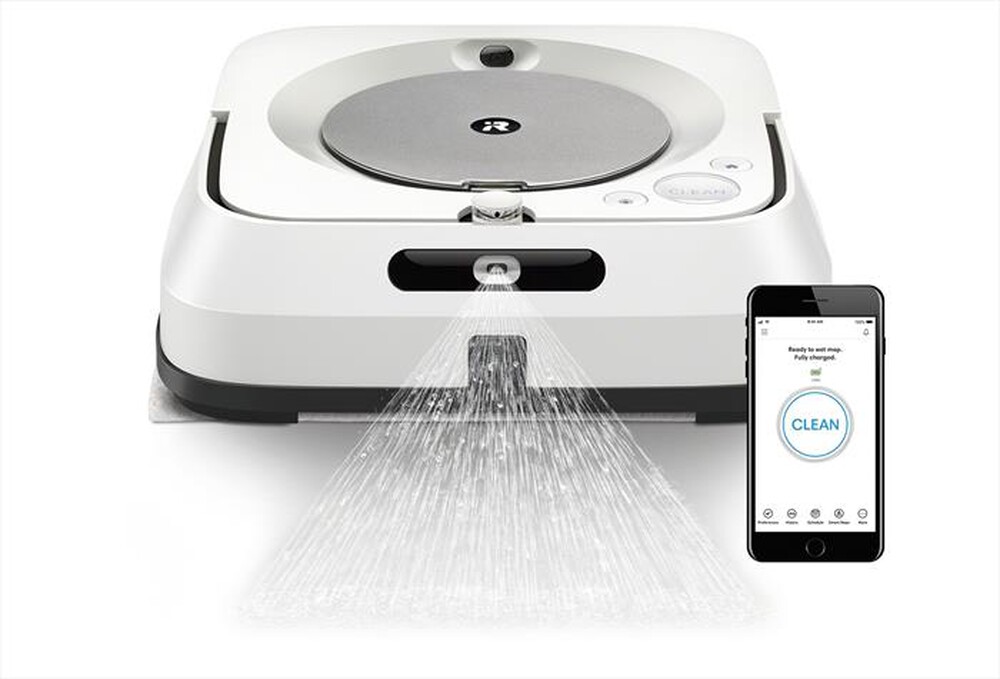 "iROBOT - BRAAVA JET M6 (M6138)-White/Silver"