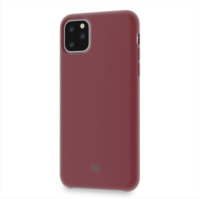 CELLY - LEAF1002RD - LEAF IPHONE 11 PRO MAX-Rosso/Silicone
