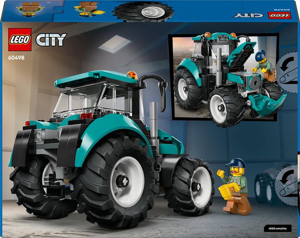 Immagine del prodotto LEGO - CITY Trattore - 60498-Multicolore