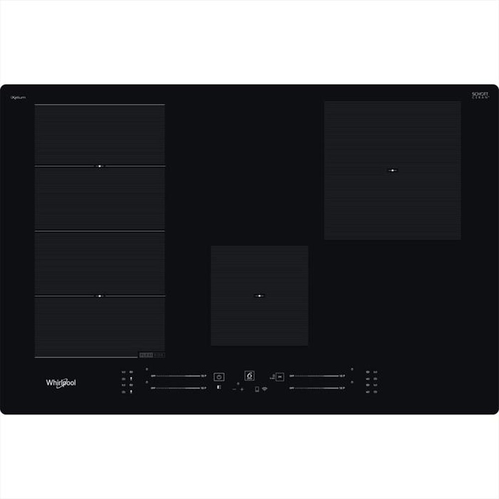 Immagine del prodotto WHIRLPOOL - Piano induzione WF S5077 NE/IXL HOB WP 77 cm-Nero