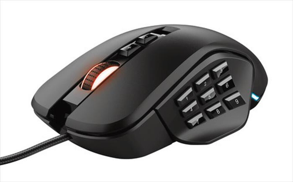 "TRUST - GXT970 MORFIX CUSTOMISABLE MOUSE-Black"