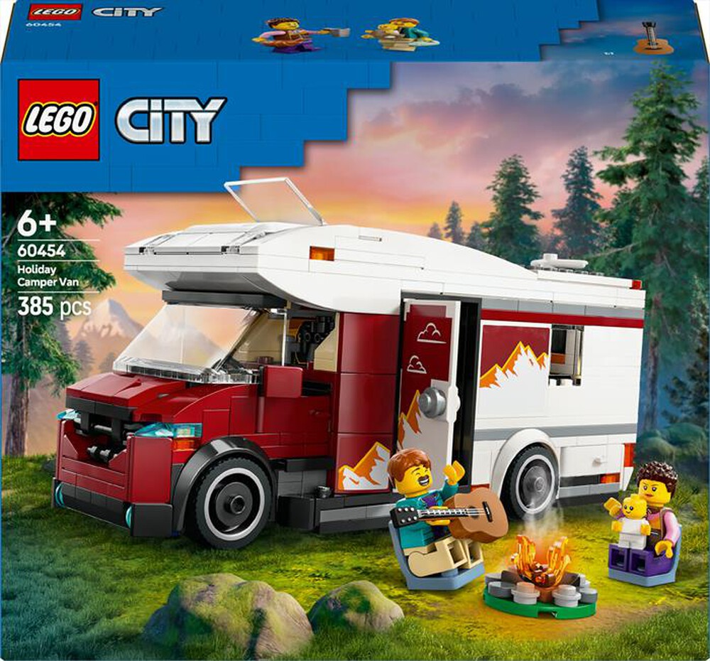 Immagine del prodotto LEGO - CITY Camper van delle vacanze d&rsquo;avventura 60454