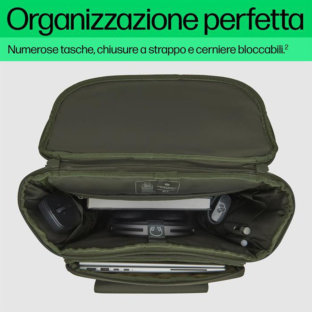 Immagine del prodotto HP - ZAINO MODULAR per notebook fino a 15,6"-Verde