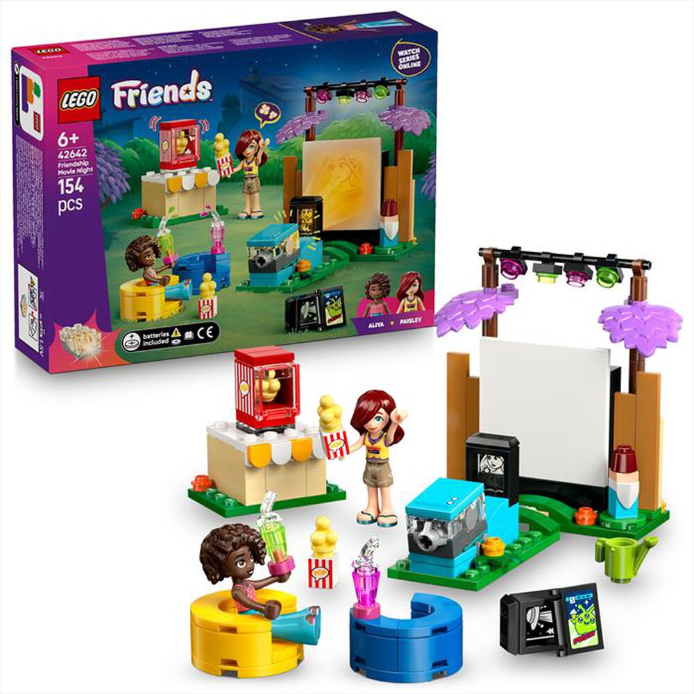 Immagine del prodotto LEGO - FRIENDS Movie Night dell&rsquo;amicizia 42642