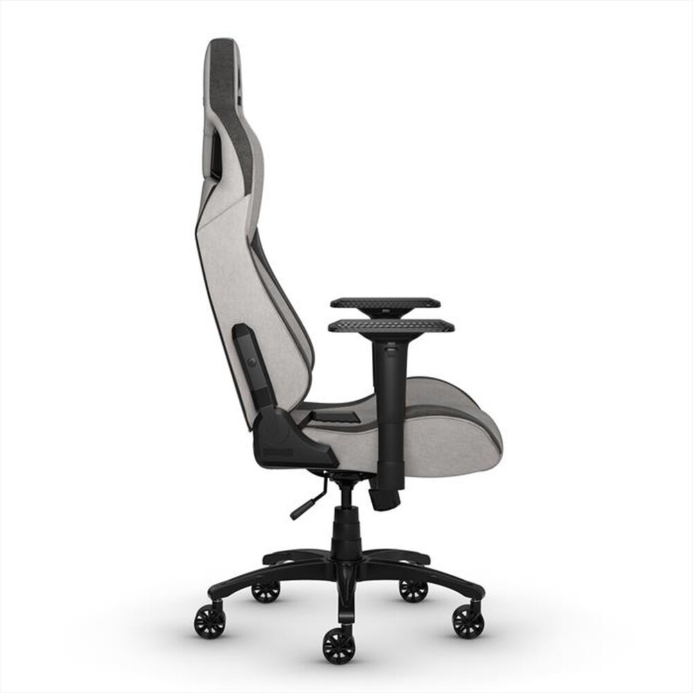 "CORSAIR - Sedia gaming CORSAIR T3 RUSH, Fabric-Grigio carbone"