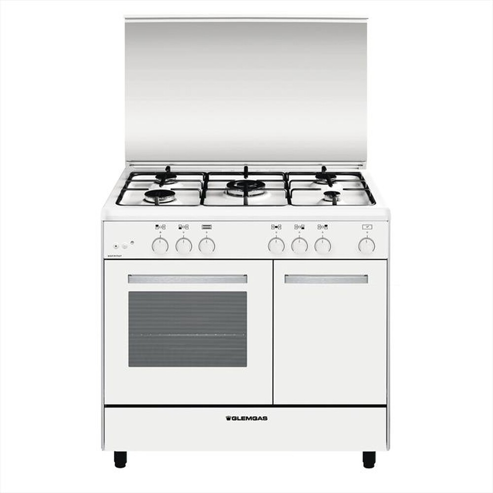 "GLEM GAS - Cucina a gas AR965GX Classe A-Bianco"