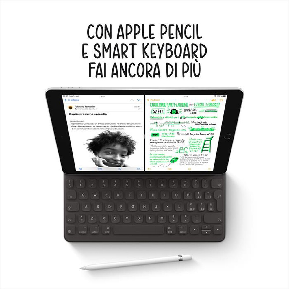 "APPLE - iPad 10.2\" Wifi 64GB-Argento"