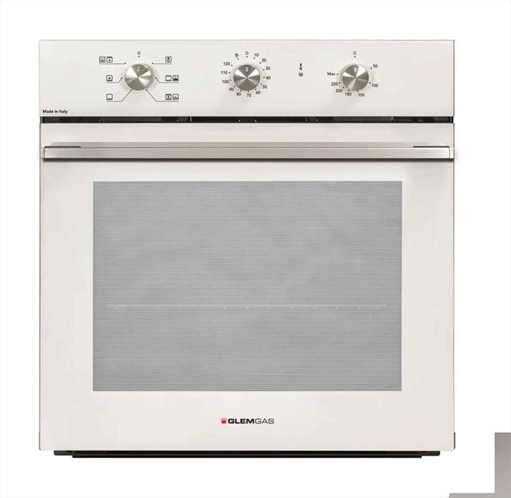 "GLEM GAS - Forno elettrico GFX62WH-S3-Bianco latte"