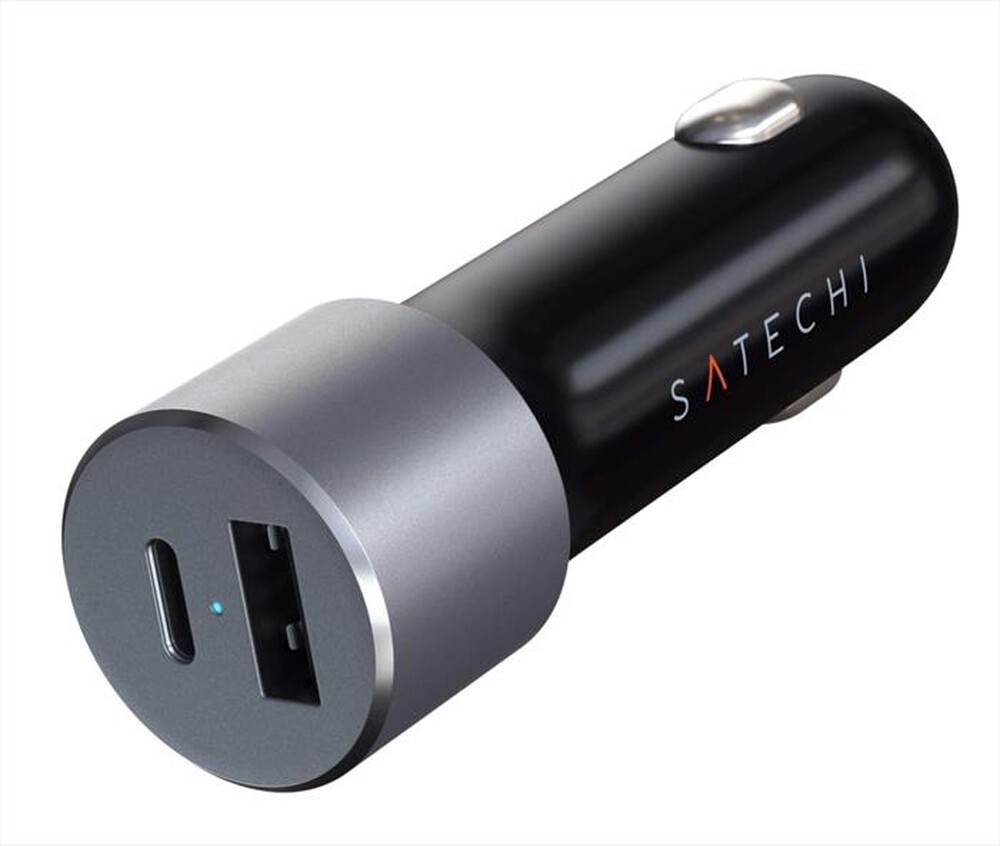 "SATECHI - ADATTATORE PER CARICABATTERIE DA AUTO PD TYPE-C 72-SPACE GREY"