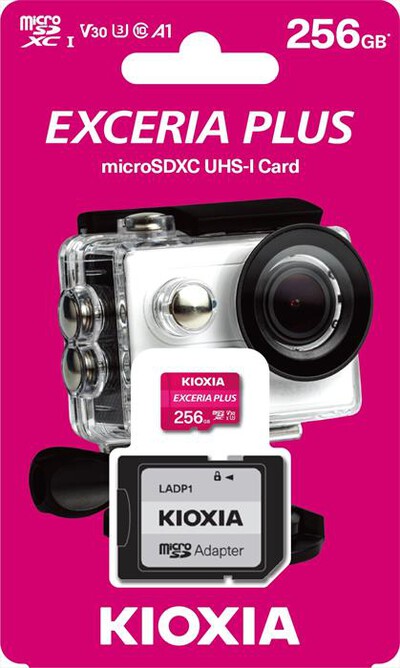 KIOXIA - MICROSD EXCERIA PLUS MPL1 UHS-1 256GB-ROSA