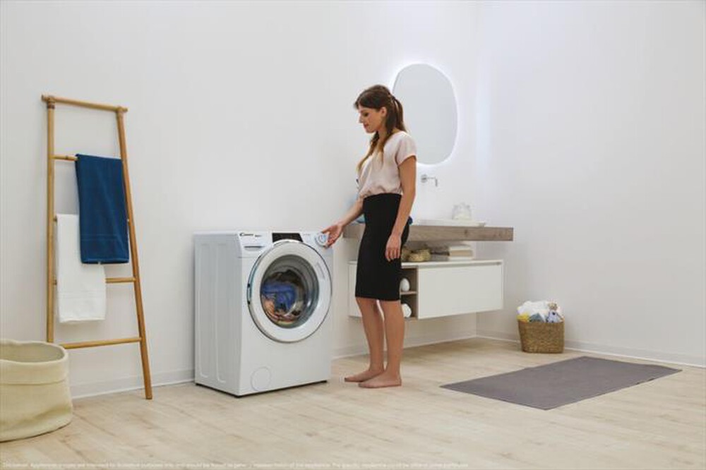 "CANDY - Lavatrice RO14104DWMSE/1-S 10 Kg Classe A-Bianco"