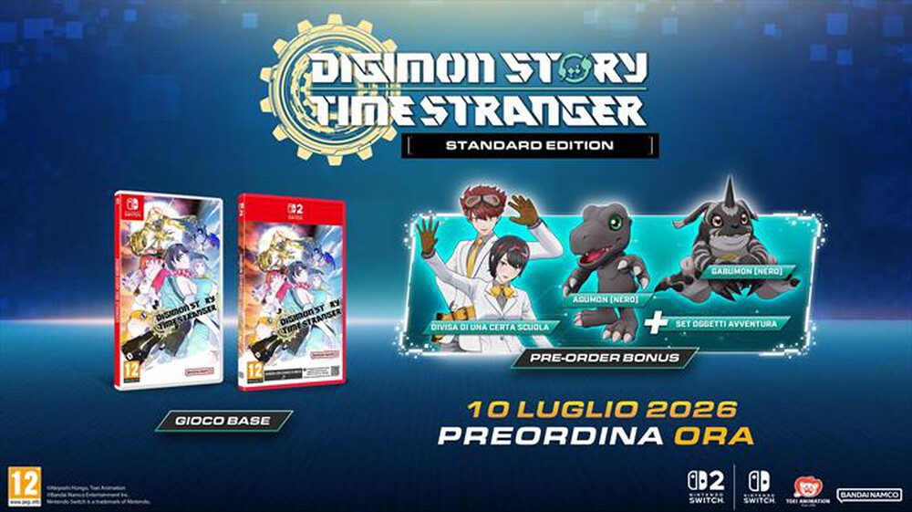 Immagine del prodotto NAMCO - DIGIMON STORY: TIME STRANGER NSW