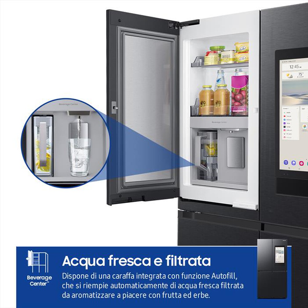 Immagine del prodotto SAMSUNG - Frigorifero 4 porte RF65DG9H0EB1EF Classe E 637 lt-Antracite