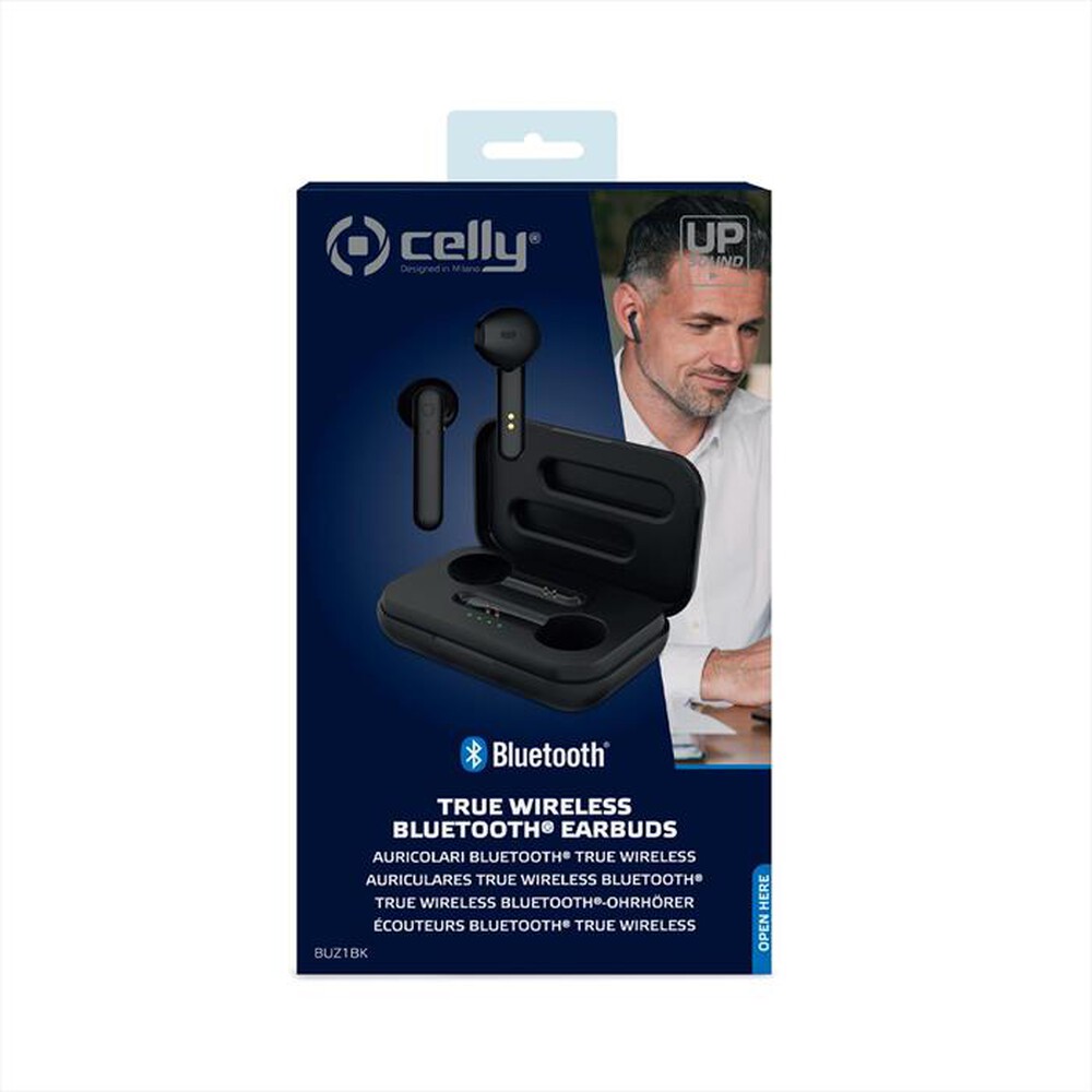 Immagine del prodotto CELLY - BUZ1BK-TRUE WIRELESS DROP BUZ-Nero/Plastica