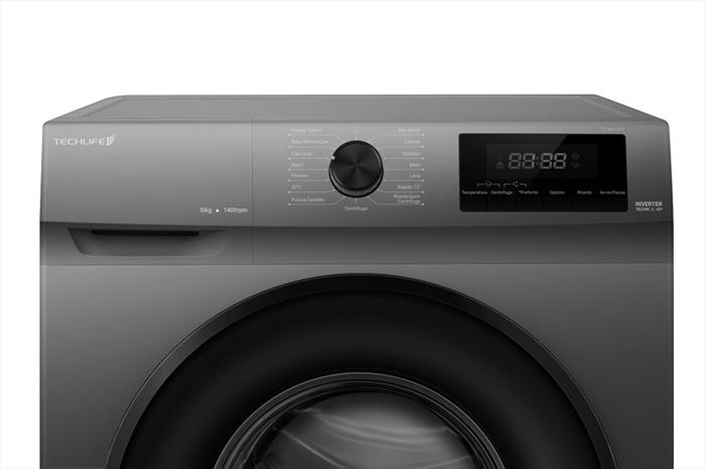 Immagine del prodotto TECHLIFE - Lavatrice TFWM1014AIX 10Kg Classe A-Grigio
