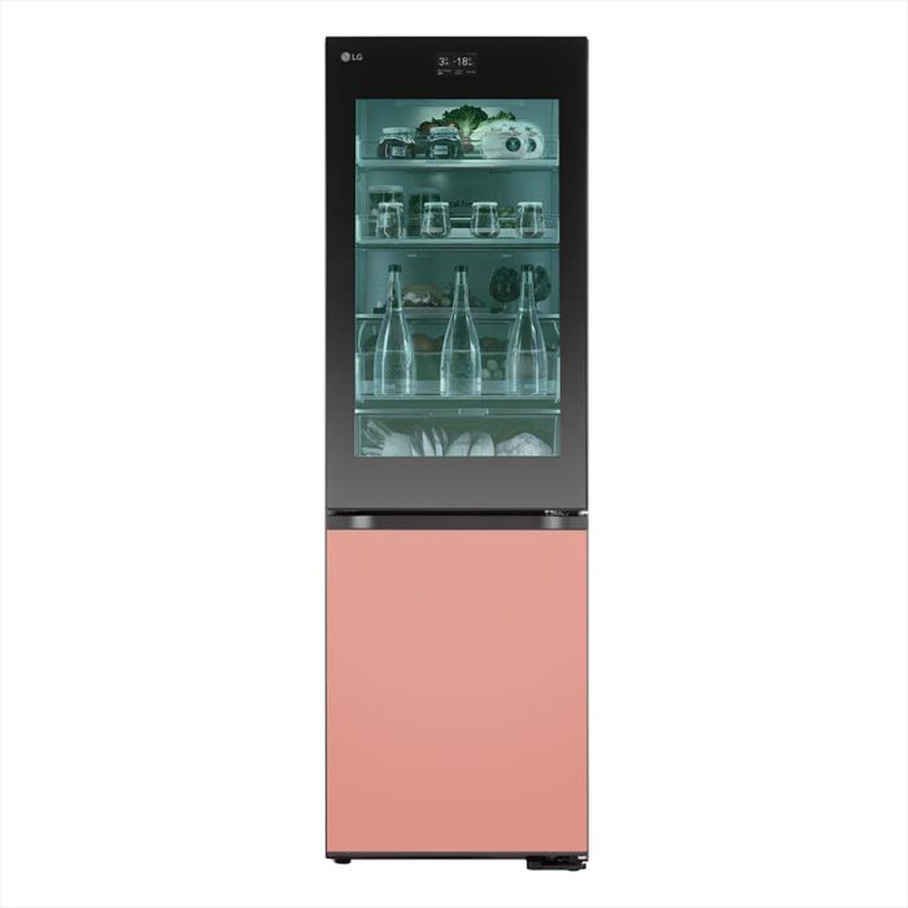 "LG - Frigorifero combinato GBG719MDNN Classe D 352L-Multicolour"