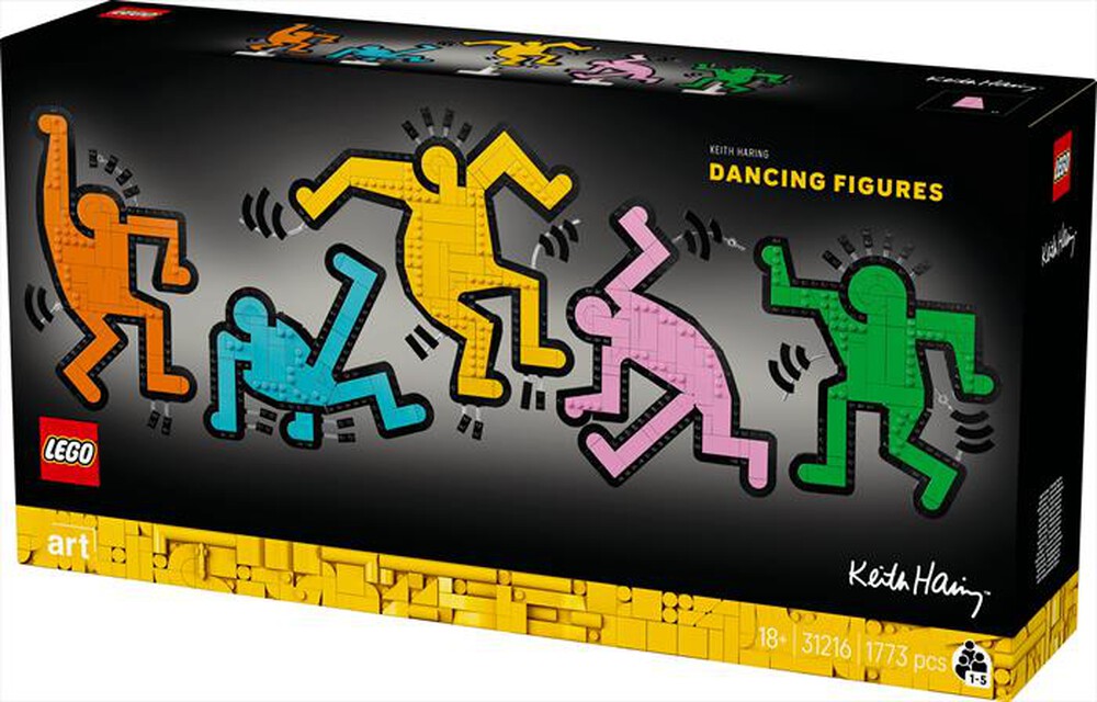 Immagine del prodotto LEGO - ART Keith Haring – Figure danzanti 31216