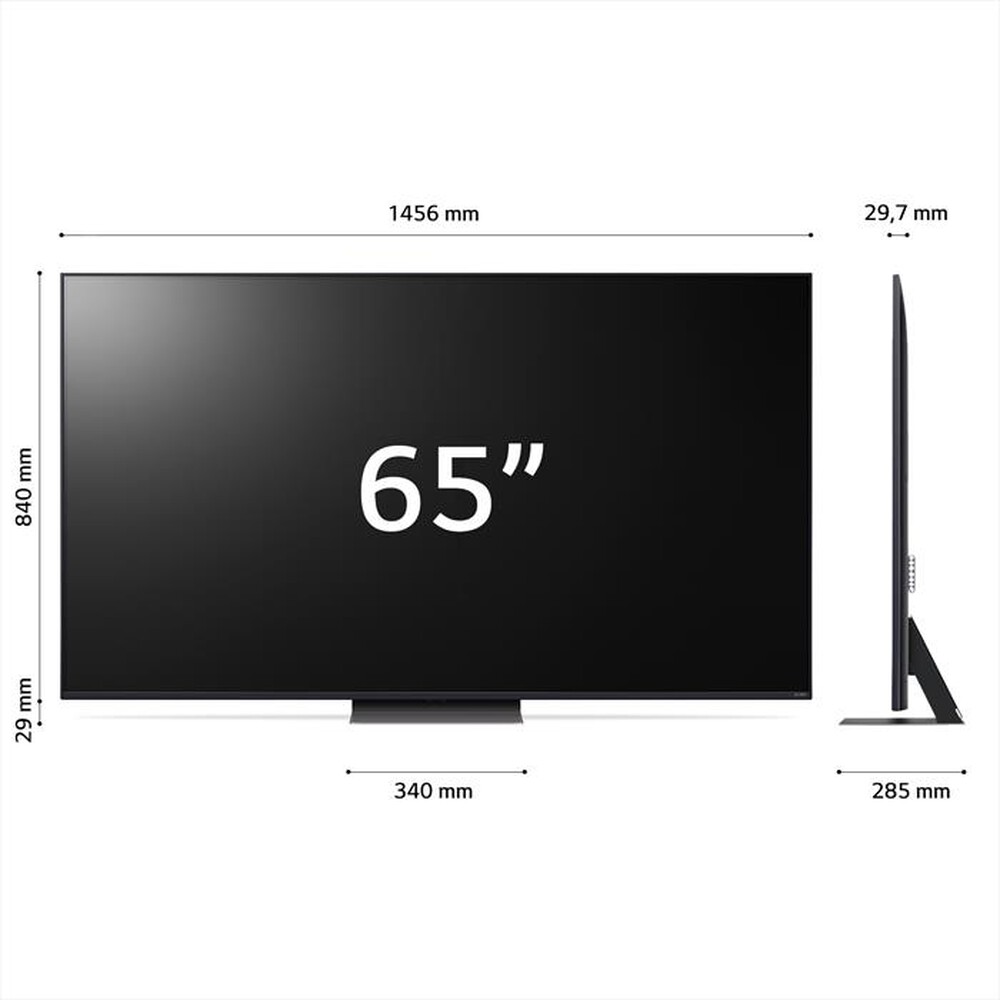 "LG - Smart TV QNED Serie 86 UHD 4K 65\" 65QNED86T6A-Blu"