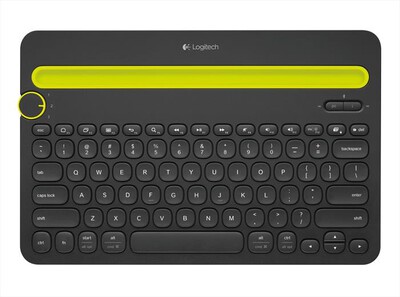 LOGITECH - Bluetooth Multi-Device Keyboard K480-Nero