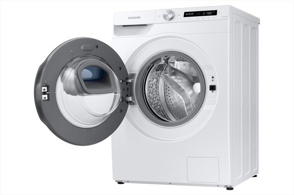 "SAMSUNG - Lavatrice WW10T554DAW/S3 10,5 Kg Classe A-BIANCO CON OBLO' Shiny Black"