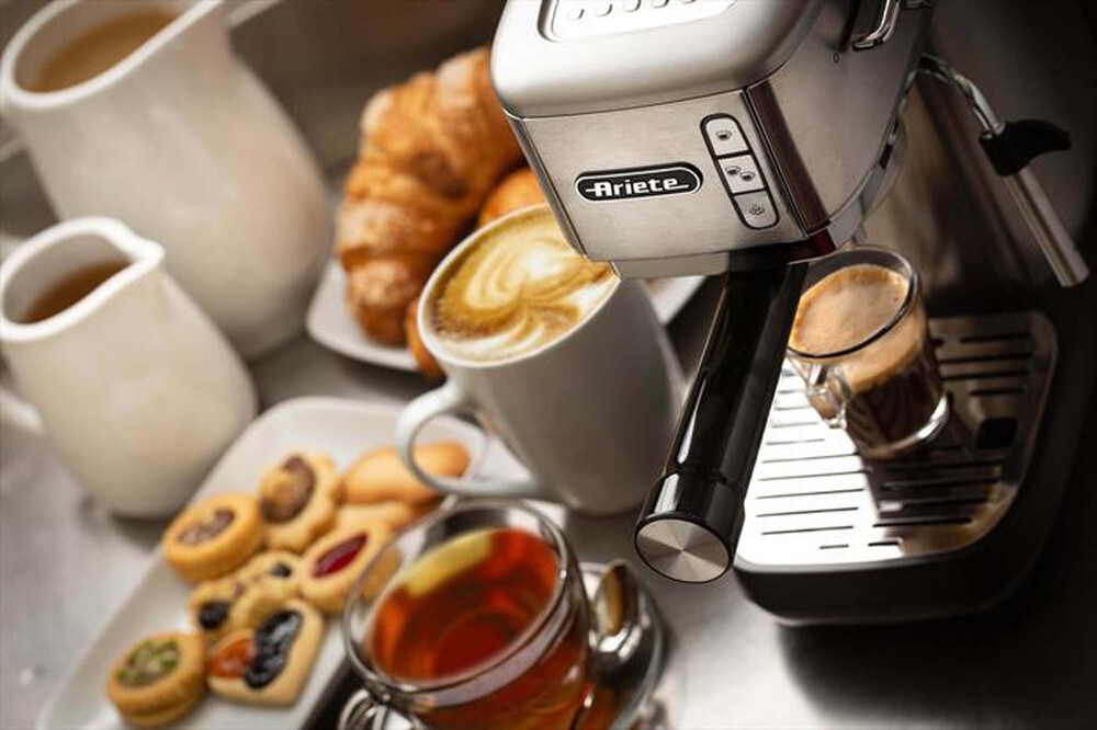 "ARIETE - 1380 Macchina da caffè espresso in metallo"