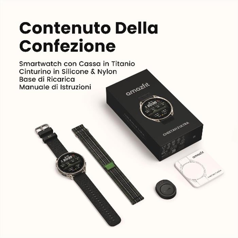 Immagine del prodotto AMAZFIT - Smartwatch CHEETAH 2 ULTRA-TITANIUM