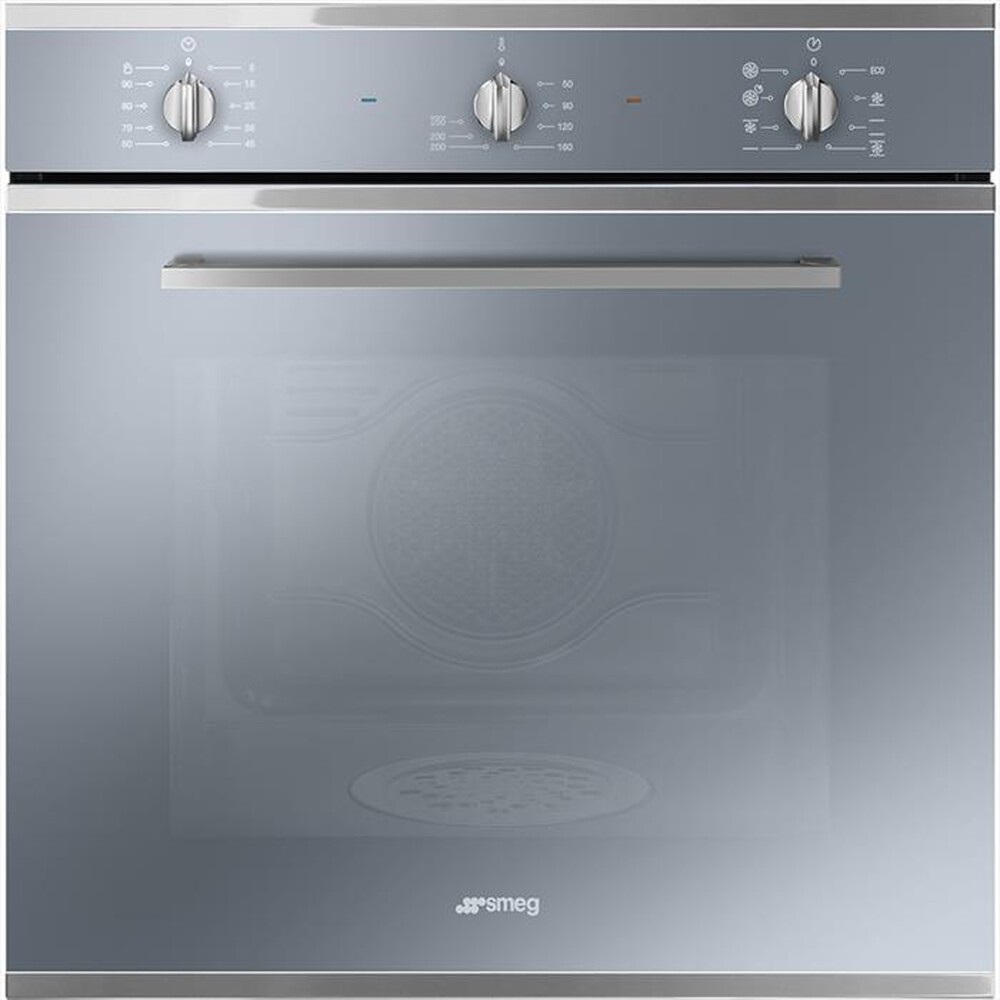 "SMEG - Forno incasso elettrico SF64M3DS Classe A-Argento"