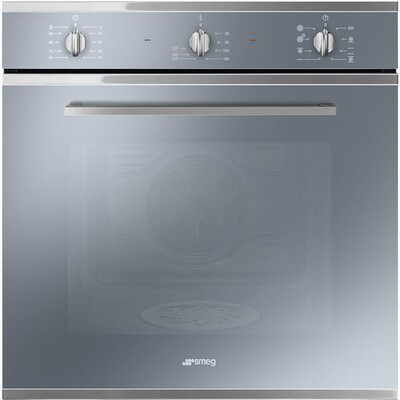 SMEG - Forno incasso elettrico SF64M3DS Classe A-Argento