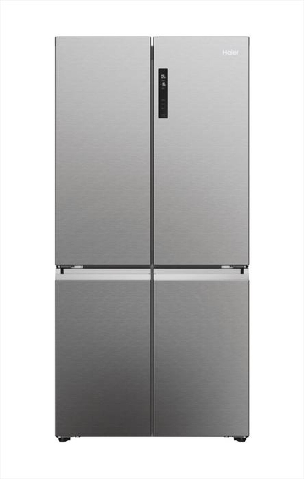 "HAIER - Frigorifero side by side HCR5919ENMP ClasseE 582lt-Platino, Acciaio inossidabile"