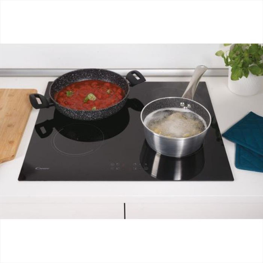 "CANDY - Piano cottura elettrico KRCDJ642 59 cm-Nero"