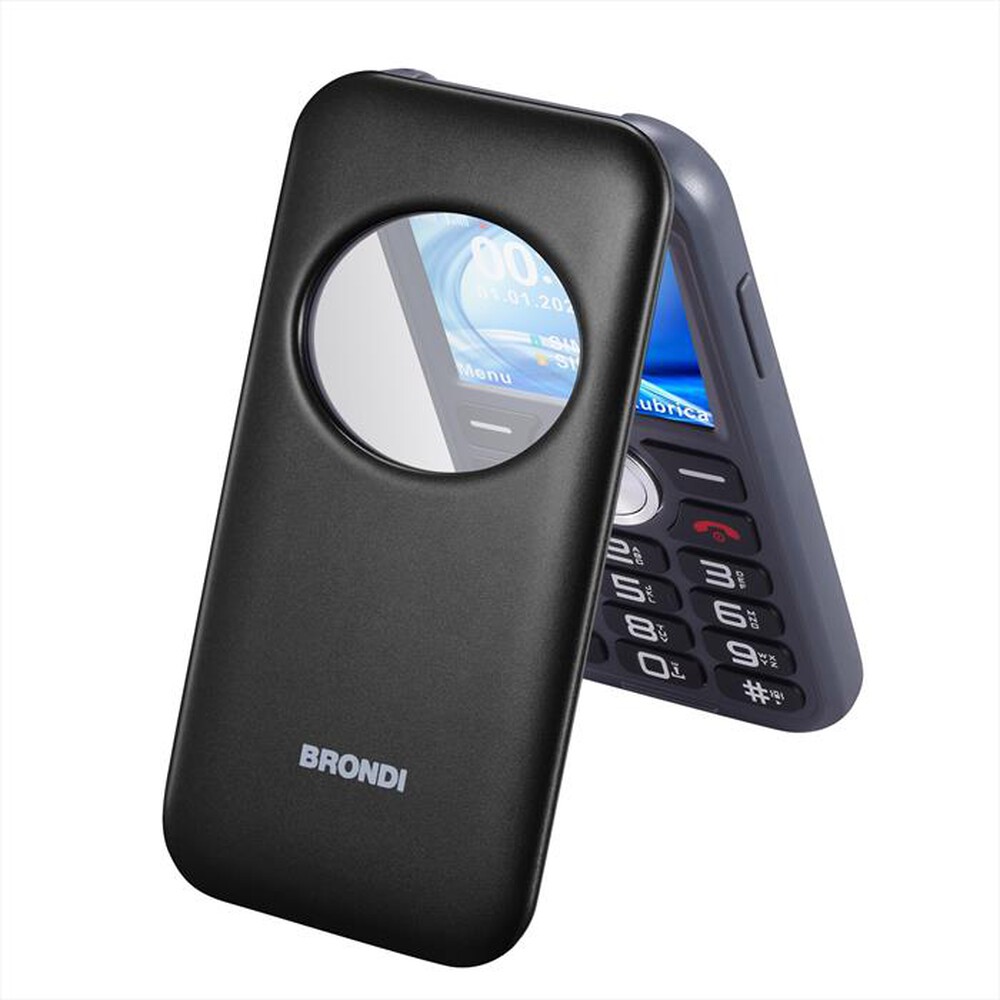 Immagine del prodotto BRONDI - Cellulare WINDOW 2-BLACK METAL