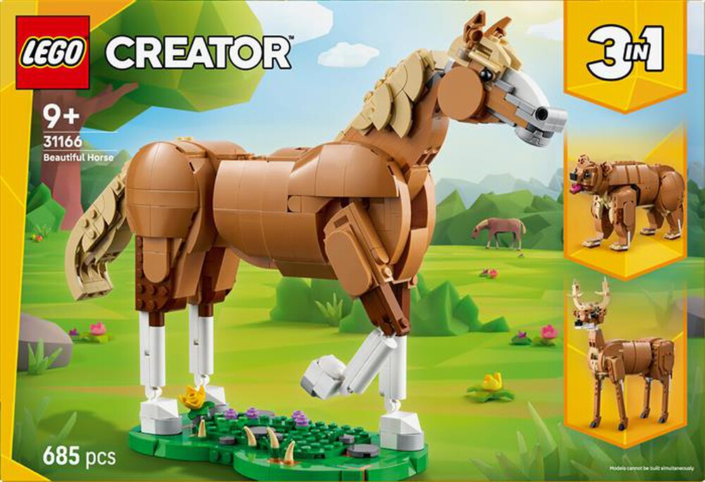Immagine del prodotto LEGO - CREATOR 3IN1 Cavallo meraviglioso - 31166