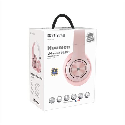 XTREME - SCOPRI LE CUFFIE BLUETOOTH 5.0 NOUMEA CON NOISE RE-ROSA
