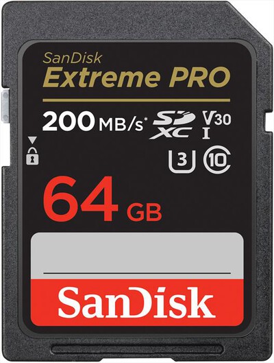 SANDISK - SD EXTREME PRO V30 U3 64GB
